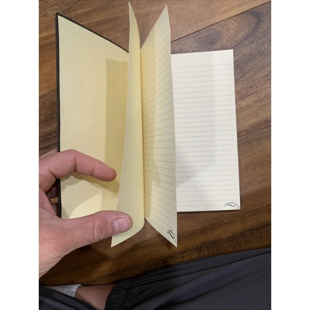 Better Office Products Item# 81820 Bonded leather journal book new condition